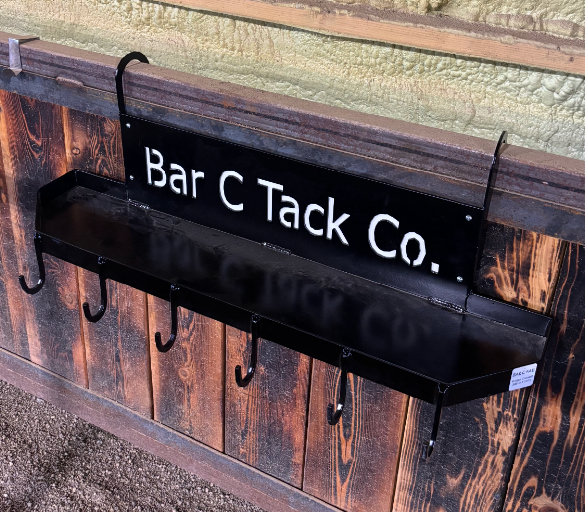 Bar C Custom Steel Bridle Rack